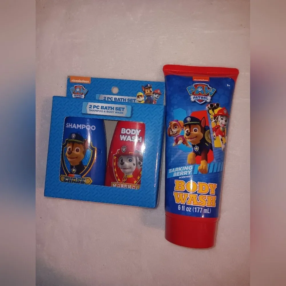 NWOT Nickelodeon Paw Patrol Bath & Body Set